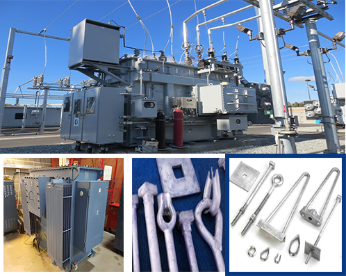 HIGH TENSION & LOW TENSION EQUIPMENT, STAY EQUIPMENT